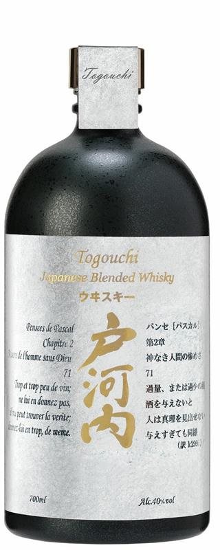 Togouchi japanese Blended Coffret Whisky Premium avec 2 verres