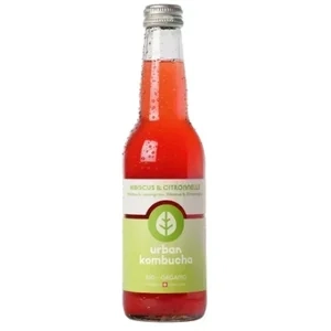 Urban Kombucha Citronnelle Hibiscus Bio VP