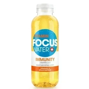 Focuswater Immunity Orange & Fruit du Dragon  Pet 12-Pack