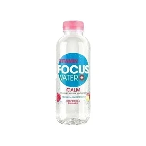 Focuswater Calm Rhubarbe & Framboise Pet 12-Pack