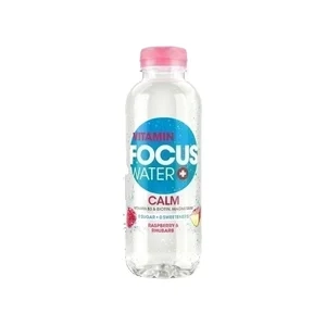 Focuswater Calm Rhubarbe & Framboise Pet 12-Pack