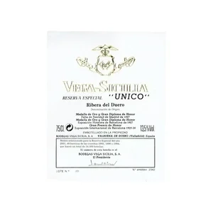 Vega Sicilia Unico Ribera Del Duero
Do Gran Reserva
