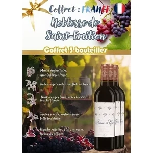 Château Franc la Rose MDC
Saint-Emilion Grand Cru Classé 2022
Coffret Noel de 3 Bout