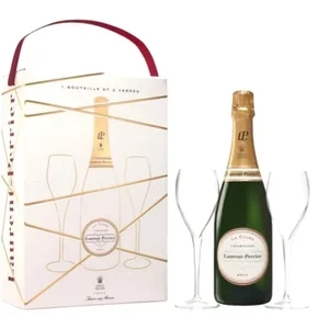Champagne Laurent-Perrier Brut
Etui Avec 2 Verres