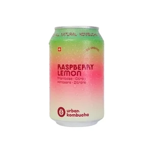 Urban Kombucha Framboise et Citron Boîtes SC