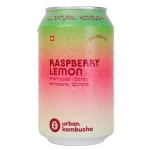 Urban Kombucha Framboise et Citron Boîtes